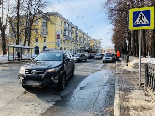 В Уфе сбили 10-летнего мальчика