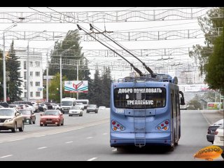 В Уфе на день приостановили движение троллейбуса №22