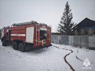 В Башкирии при пожаре в доме погиб пожилой инвалид