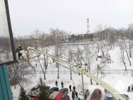 В Башкирии мужчину экстренно доставили в больницу с сильными ожогами после пожара в квартире